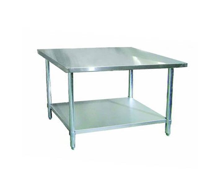 Zanduco Stainless Steel Worktable 30" X 72" with undershelf - Heavy-Duty - CA