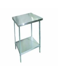 Zanduco 24" X 24"-All Stainless Steel Worktable with Undershelf