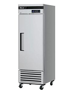 Turbo Air TSR-23SD-N6 Super Deluxe 27" Bottom Mounted Solid Door Reach-In Refrigerator with LED Lighting - CA