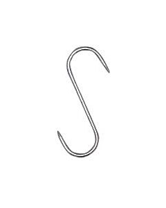 Omcan Stainless Steel "S" Hook - 2.4" x 1/8" - USA