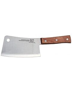 Omcan 7" Cleaver, Wood Handle - CA
