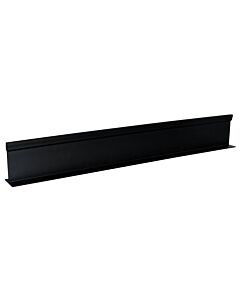Omcan 3" x 30" Solid Black Divider with Black Tip - CA