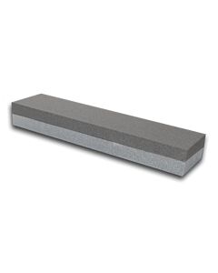 Omcan 8" x 2" x 1" India Coarse Fine Combo Bench Stone