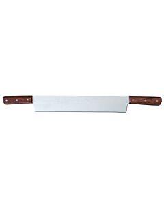 Omcan 14" Cheese Knife Wood Double Handle - USA