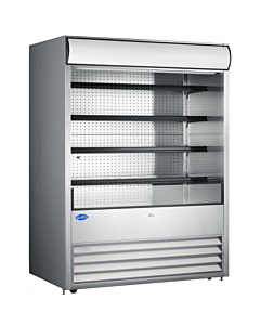 Zanduco 72" Grab-and-Go Open Refrigerated Floor Self-Serve Display Case with 1048L Capacity - 220V, 1960W - CA