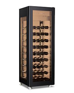 Zanduco 26" Single Zone Wine Cooler with 81 Bottles Capacity - 110V, 390W - CA
