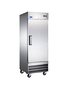Zanduco 29" Single Door Stainless Steel Reach-In Freezer with 650L Capacity - 110V, 1/2 HP
