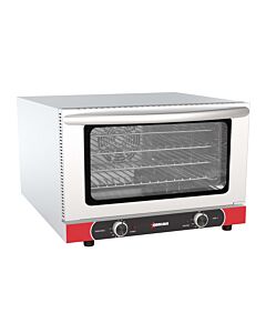 Omcan 22" Light Medium Duty Half-Size Countertop Convection Oven with 47L Capacity - 120V, 1600W