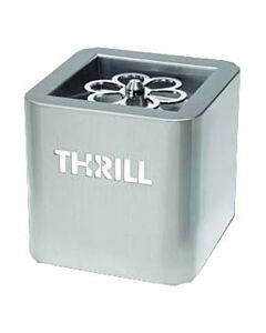 Thrill Vortex F1-PRO Stainless Steel Cube Glass Chiller and Sanitizer - 6640TH005 - CA