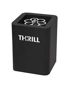 Thrill Vortex F1-PRO Black Tabletop Glass Chiller and Sanitizer - 6643TH001 - CA