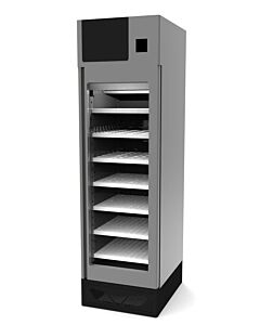 Omcan Affinacheese 220 lb. Cheese Drying Cabinet with ClimaTouch and Fumotic - 220V, STG100TFO - CA