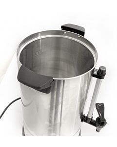 Omcan 9.6 L / 2.5 Gallon Stainless Steel Coffee Percolator 65 Cup - CA