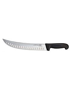 Omcan 12" Steak Knife Granton Edge Greban