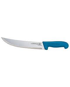 Omcan 12" Steak Knife with Blue Polypropylene Handle - USA