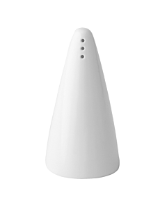 Tableware Solutions Anton Black Pepper/Salt Shaker 3.75" Case of 6 - White