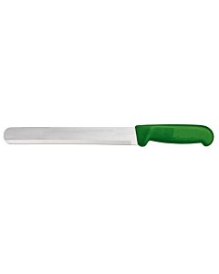 Omcan 12" Slicer Straight Knife with Green Polypropylene Handle - USA
