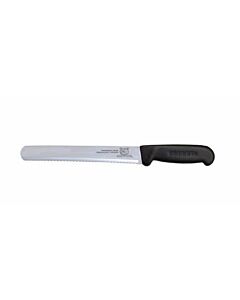 Omcan 10" Slicer Straight Wave Edge Knives with Polypropylene Handle