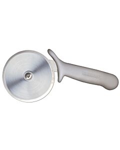 Omcan 4" Pizza Cutter - R-Style - White Handle - CA