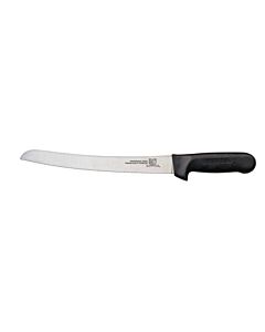 Omcan 10" Curved Waved Slicer, Black, Premium Greban