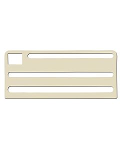 Omcan Tan Insert for Extra Small Stainless Steel Knife Racks - USA