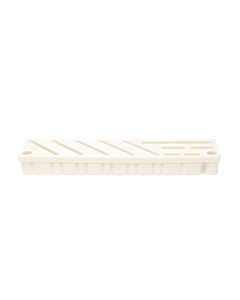 Omcan White Insert for Small Stainless Steel Knife Racks - USA