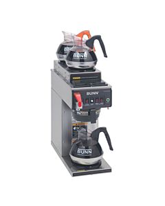 Bunn CWTF35-3T Automatic Coffee Brewer with 2 Upper Warmer and Lower Warmer - 120/240V - CA