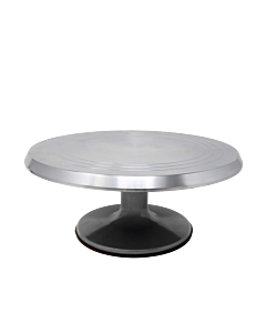 Omcan 12" Revolving Cake Turntable / Stand - Non-Slip Base