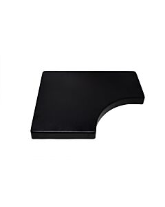 DELFIN RR2420L17 Concave Left Step 24x20x2 Black