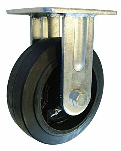 Zanduco 6" Polypropylene Fixed Platform Cart Caster