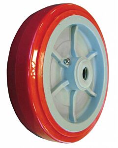 Zanduco 6" Polypropylene and Polyurethane Utility Cart Caster