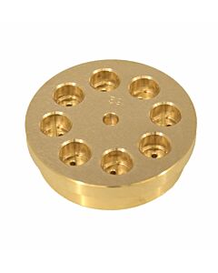 Trento #59 Pasta Die Brass for items 16643, 13236, and 13440 Pasta Machines