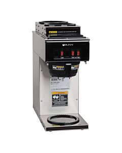 Bunn VP17-3T Stainless Steel Coffee Maker with Lower and 2 Upper Warmer - 120V - CA