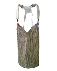 Omcan Mesh Apron 20"W X 34"L, Stainless Steel - CA