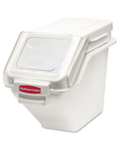 Rubbermaid RCP-9G57-00-WHT ProSave® 100 Cup Shelf Ingredient Bin with Scoop