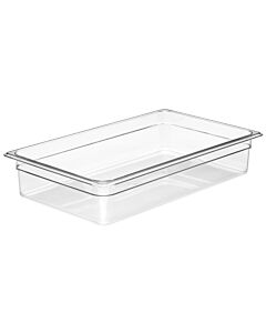 Cambro 14CW135 Food Pan 13.7 QT. - Camwear - Polycarbonate - Clear - Full Size - USA
