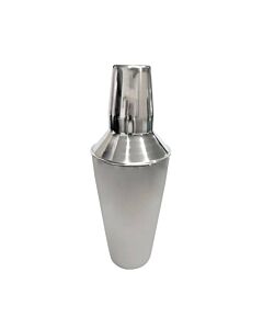 Omcan 28 oz. Stainless Steel Bar Shaker (3 Pieces Per Set) - USA