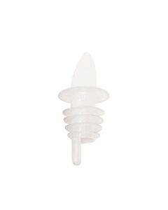 Omcan Clear Economy Free-Flow Pourer - 12/Pack - USA