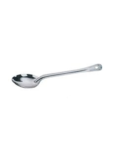 Omcan 15" Heavy-Duty Solid Stainless Steel Basting Spoon - USA