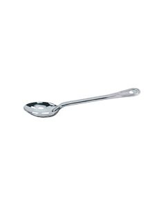 Omcan 13" Slotted Stainless Steel Basting Spoon - CA