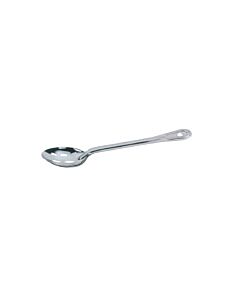 Omcan 11" Heavy-Duty Slotted Stainless Steel Basting Spoon - CA