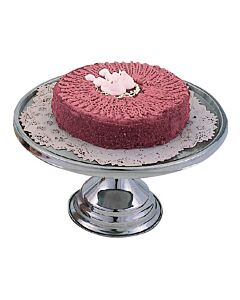 Omcan 13" Stainless Steel Cake/Pizza Stand