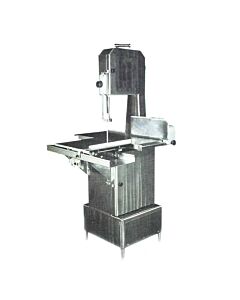 Omcan Stainless Steel Floor Band Saw with 98" Blade Length and 2 HP Motor