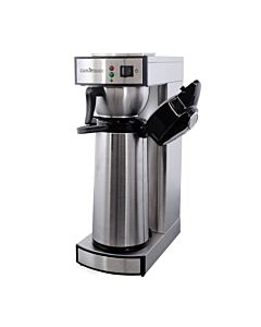 Omcan Stainless Steel Coffee Maker with 2-Liter Air Pot Capacity - USA