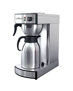 Omcan Stainless Steel Coffee Maker with 2 Liter Thermal Carafe - CA
