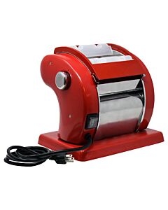 Omcan Electric Pasta Sheeter with 5.75" Roller Width - Red