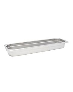 Omcan 1/2 Size Stainless Steel Steam Table/Hotel, 20.5" x 6.375", Anti Jam - NSF