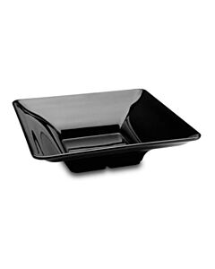 DELFIN BSQ113AS-010 Black Small Square Bowl 11.5x11.5