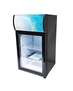 Zanduco 16" Countertop Display Refrigerator with 40L Capacity