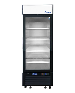 Atosa MCF8720GR 27" Bottom Mount Single Glass Door Reach In Merchandiser Freezer - CA
