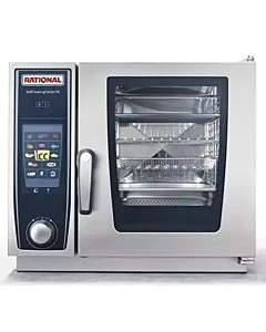 Rational CA1ERRA.0000210 iCombi Pro XS 4 Pan Half-Size Electric Combi Oven with Touch Screen - 208/240V, 3 Phase